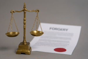 أشكال التزوير