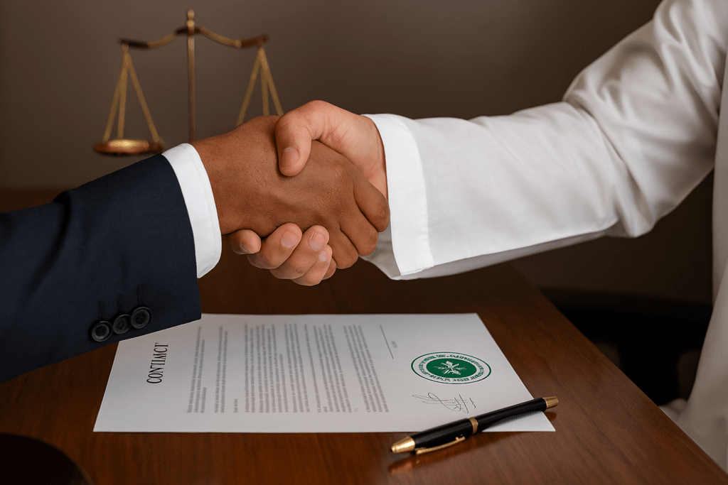 أنواع العقود في نظام المعاملات المدنية السعودي