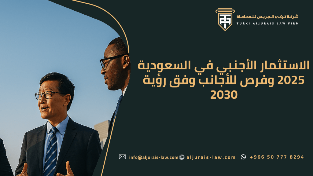 الاستثمار الأجنبي في السعودية 2025 – فرص للأجانب وفق رؤية 2030