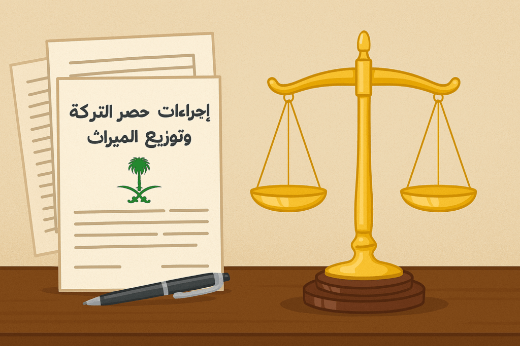 إجراءات حصر التركة في السعودية