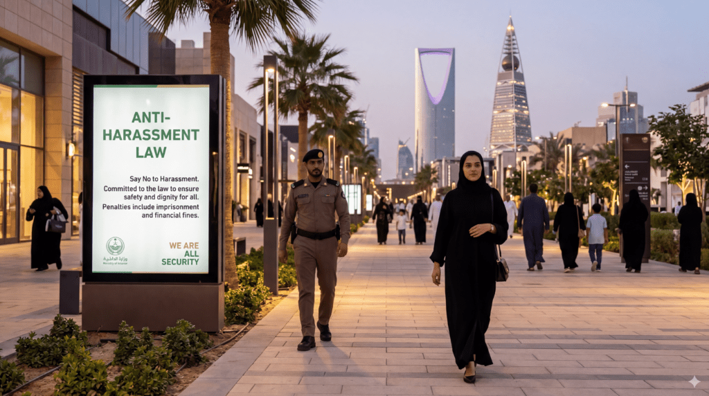 Understanding the Anti Harassment Crime Law in Saudi Arabia