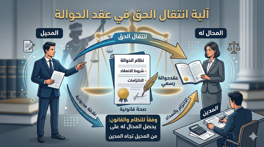 ما هي الحوالة في نظام المعاملات المدنية؟