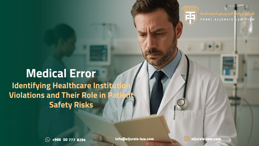 Medical Error: Identifying Healthcare Institution Violations and Their Role in Patient Safety Risks