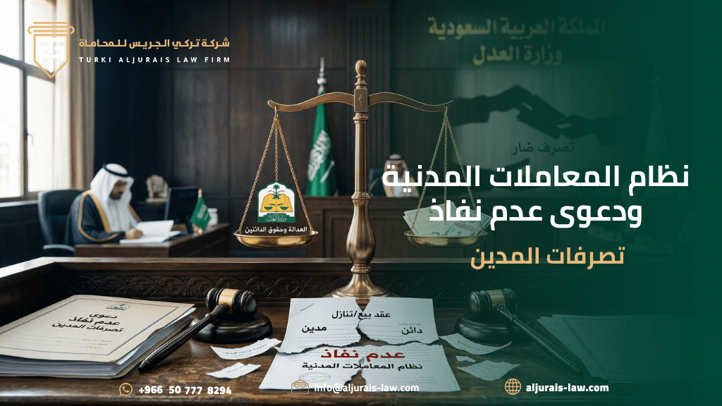 نظام المعاملات المدنية ودعوى عدم نفاذ تصرفات المدين في حق الدائن: حماية الحقوق وضمان العدالة