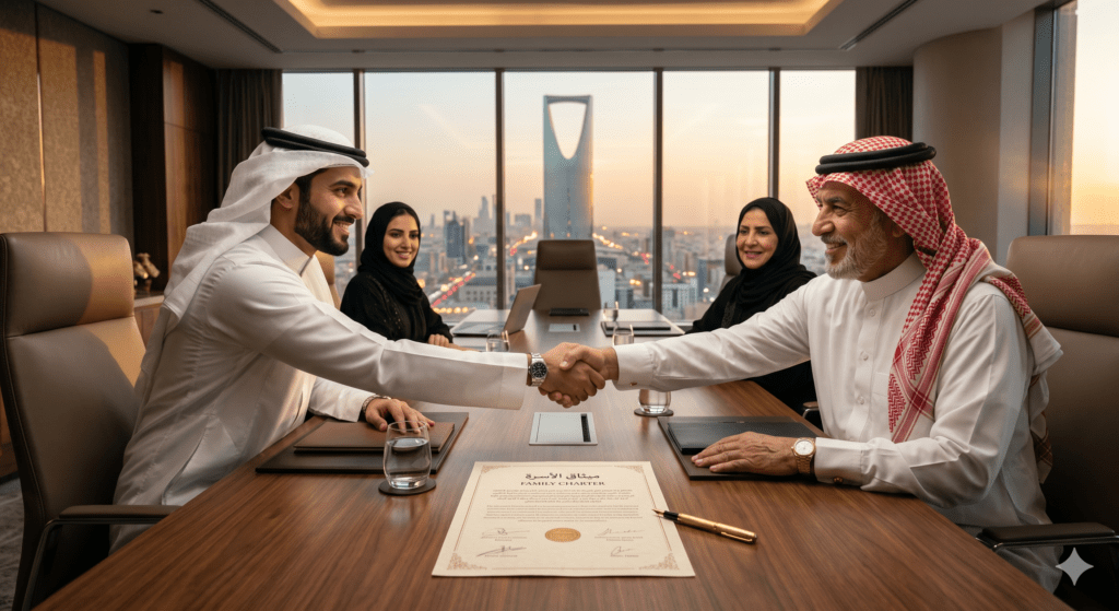 دليلك الشامل: الميثاق العائلي وقانون الشركات الجديد بالسعودية