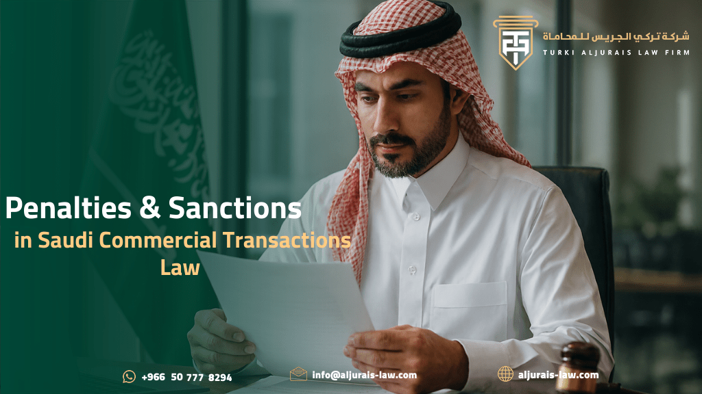 Penalties and Sanctions under the Saudi Commercial Transactions Law.