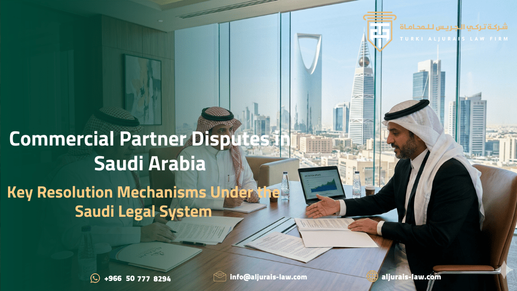 Commercial Partner Disputes in Saudi Arabia: Key Resolution Mechanisms Under the Saudi Legal System